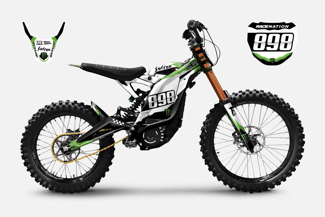 Stickers Customsurron Sur-ron Stickers , Surron Graphics Kit, Sur Ron Stickers, Sur-ron Wrap ...