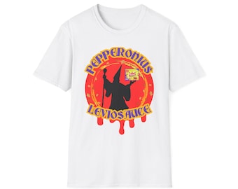 Pepperonius Leviosa Sauce T-Shirt | Pizza Roll Wizard