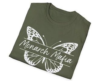 Monarch Mafia T-Shirt | Butterfly Graphic Tee, Nature-Inspired