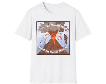 I Think You Should Leave I See The World Wildly T Shirt - Tim Robinson Graphic Tee