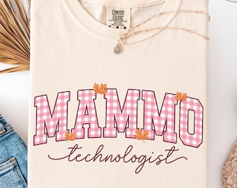 Mammography Tech Shirt New Mammo Technologist Sweater Mammo Tech Crewneck Gift For Mammo Tech Grad Sweatshirt Mammographer Tshirt Mammogram