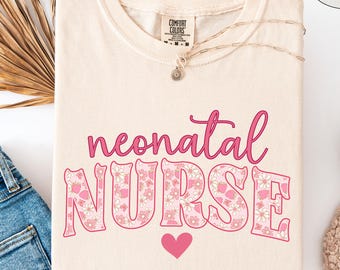 Neonatal Nurse Shirt NICU RN Sweatshirt Nicu Nurse Tshirt Comfort Colors Neonatal NP Gifts For New Grad Nicu Graduate T Shirt Future Icu Tee