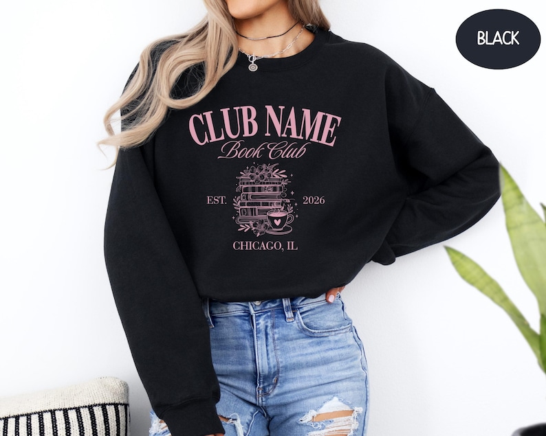 Camiseta personalizada Comfort Colors® para club de lectura con nombre personalizado, camiseta para mamá de club de lectura, camiseta para chica amante de la lectura, ideas de regalo para lectoras. imagen 12
