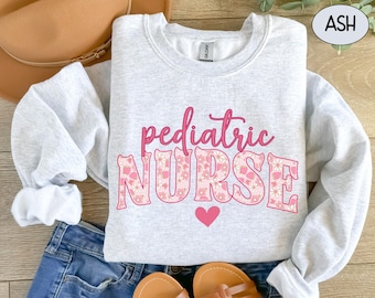 Pediatric Nurse Sweatshirt, Future Peds Nurse Crewneck, Picu Nurse Sweater, Cute Pediatric Crew Shirt, Pediatrics T-shirt, Nicu Nurse Gifts