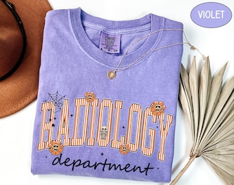 Radiology Halloween Shirt Imaging Department Gift For CT MRI Xray Mammo Technologist Tshirt Skeleton Rad Tech sweatshirt Radiologist Student