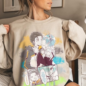 Anime T-shirt, Anime Cute, Otaku Anime Gift, Shirt Japan Art, Unisex T-shirt, Cool Anime Shirt, Gift for Him, Anime Clothing