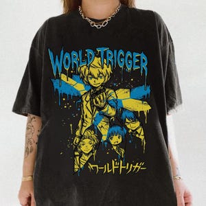 World Trigger Anime, Anime Shirt, Aesthetic Shirt, Anime Gift Tee, Anime Graphic Tee, Streetwear Unisex, Anime T-shirt, Japanese Anime Tee