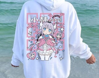 Kobayashi Maid Tee, Anime Shirt, Anime Japan Shirt, Aesthetic Anime, Anime Tee, Anime Vibrant Style, Special T-shirt, Anime Manga Shirt