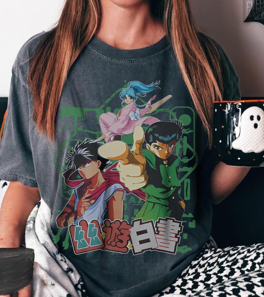 Yu Yu Hakusho Shirt - Etsy