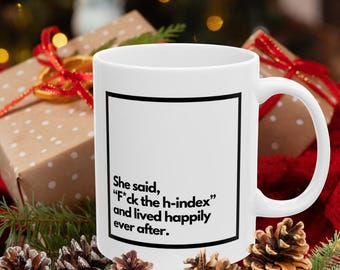 Grappige professormok | Anti-H-indexcadeau voor academici