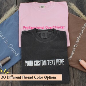 30 Different Thread Color Options