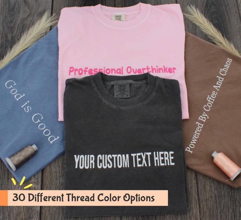 30 Different Thread Color Options