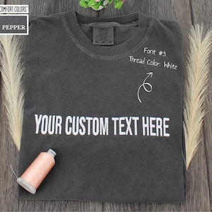 Pepper Custom Comfort Colors T-Shirt