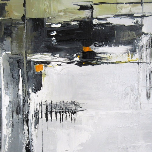Oil painting with a knife shops on linen on stretch..... abstract lyrical : 