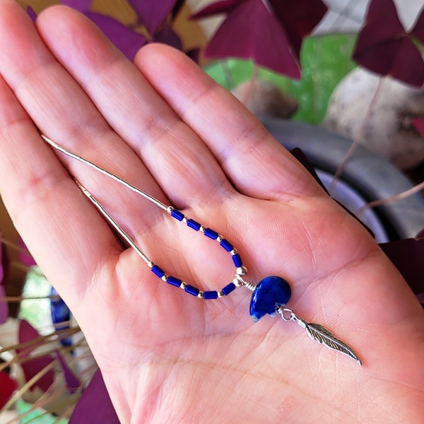 Un superbe et authentique collier unisexe Zuni - Amérindien , argent et Ours Indien Navajo ... pour le côté vintage ..