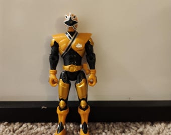 Power Rangers Samurai Gold Ranger Mega Mode Action Figure