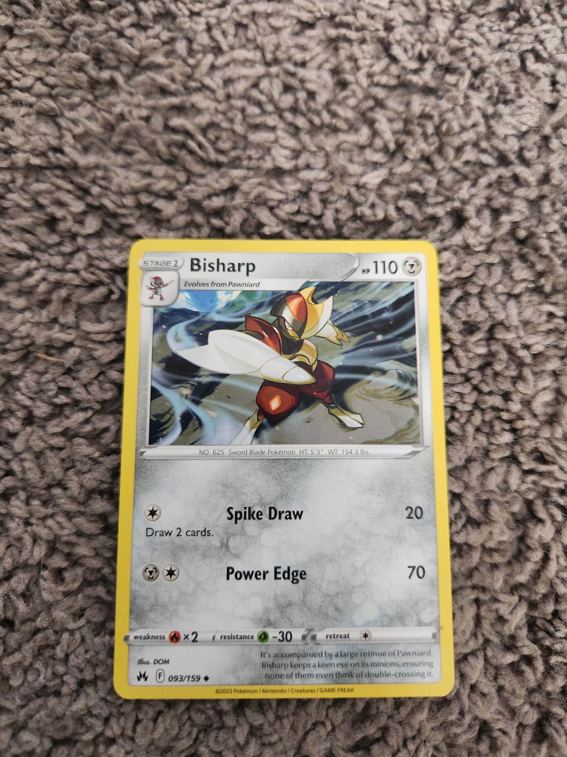 bisharp pokemon cards Bisharp - 64/114 - Steam Siege main image 1
