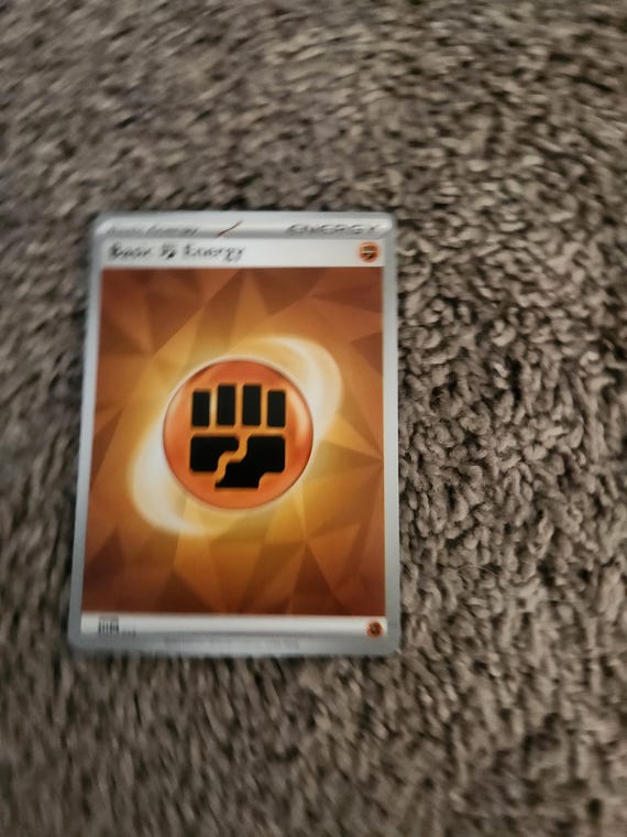 SVE014 Basic Fighting Energy - Prismatic Evolutions - Holo - Pokemon TCG - Etsy SVE014 Basic Fighting Energy - Prismatic Evolutions - Holo - Pokemon TCG - Etsy