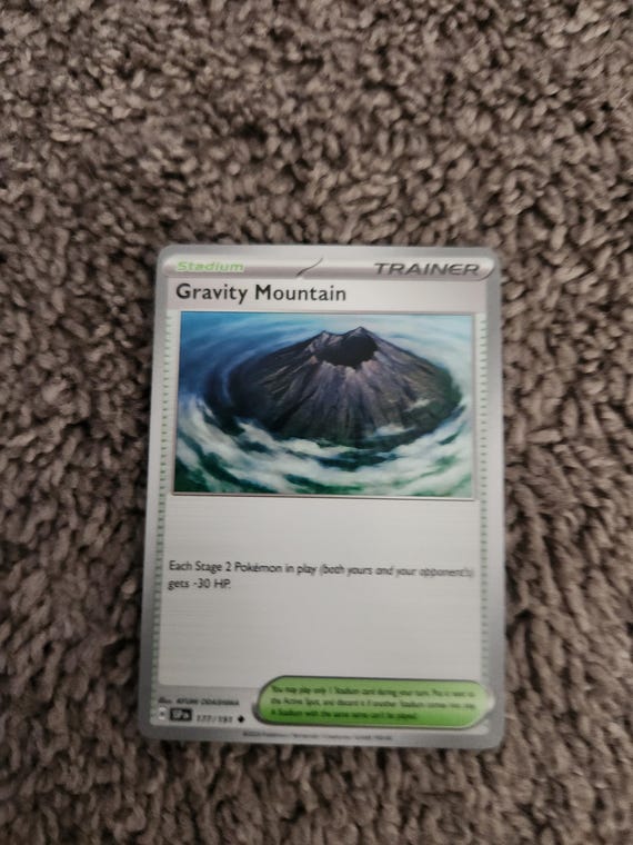 gravity mountain pokemon card Pokemon Card Japanese Gravity Mountain 106/106 sv8 TCG