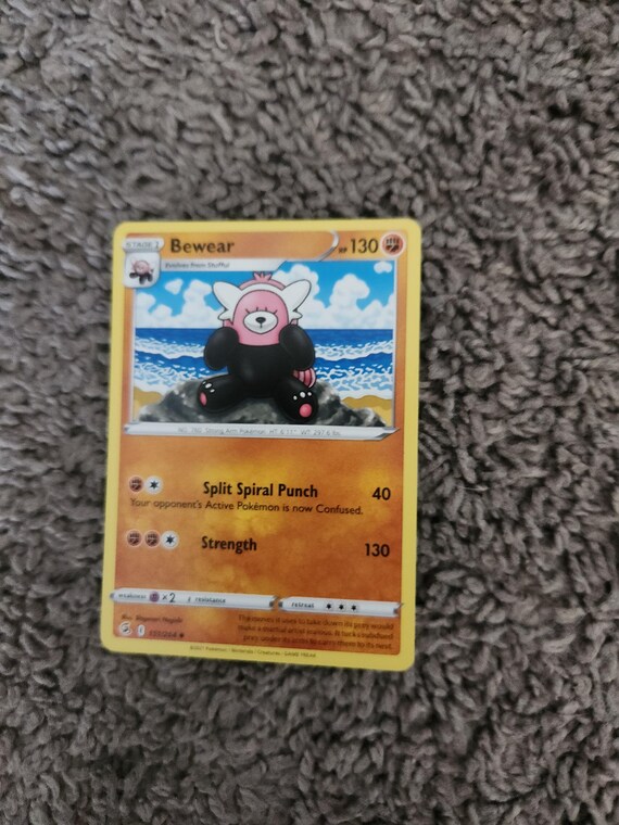 pokemon bewear card PSA 10 Bewear #076 Night Wanderer SV6a Japanese Pokemon card – GorillaTCG main image 1