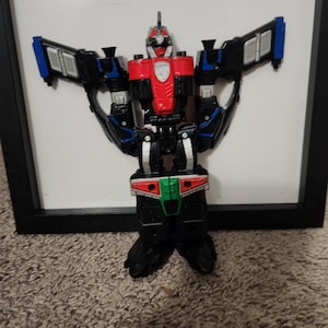 Power Rangers SPD Mega Morphin RED Ranger Figure Bandai