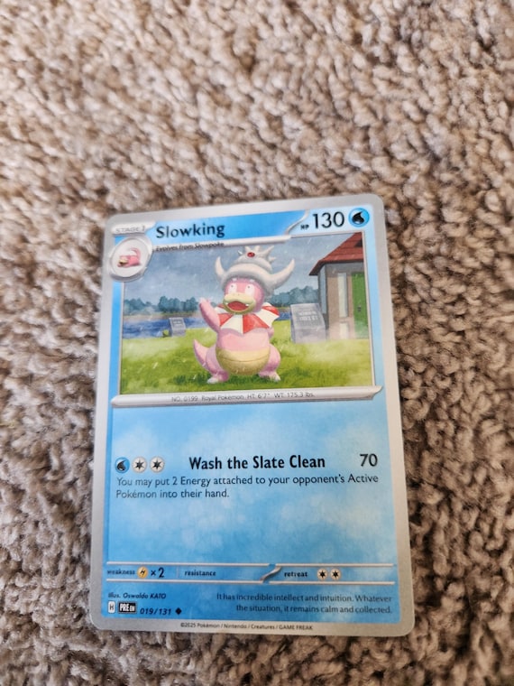 pokemon card slowking Pokemon Hamada's Slowking #183 Japanese CoroCoro Movie Promo Card (Sig –  Rotterdam Comics main image 1