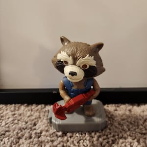 Guardians of Galaxy Rocket Racoon Mcdonalds Happy Meal Toy