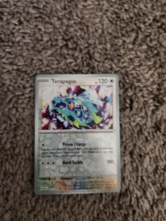 pokemon card terapagos ex - 170/142 RarityHyper Rare Hit Points230 HP Colorless Terapagos ex Prismatic Evolutions Hyper