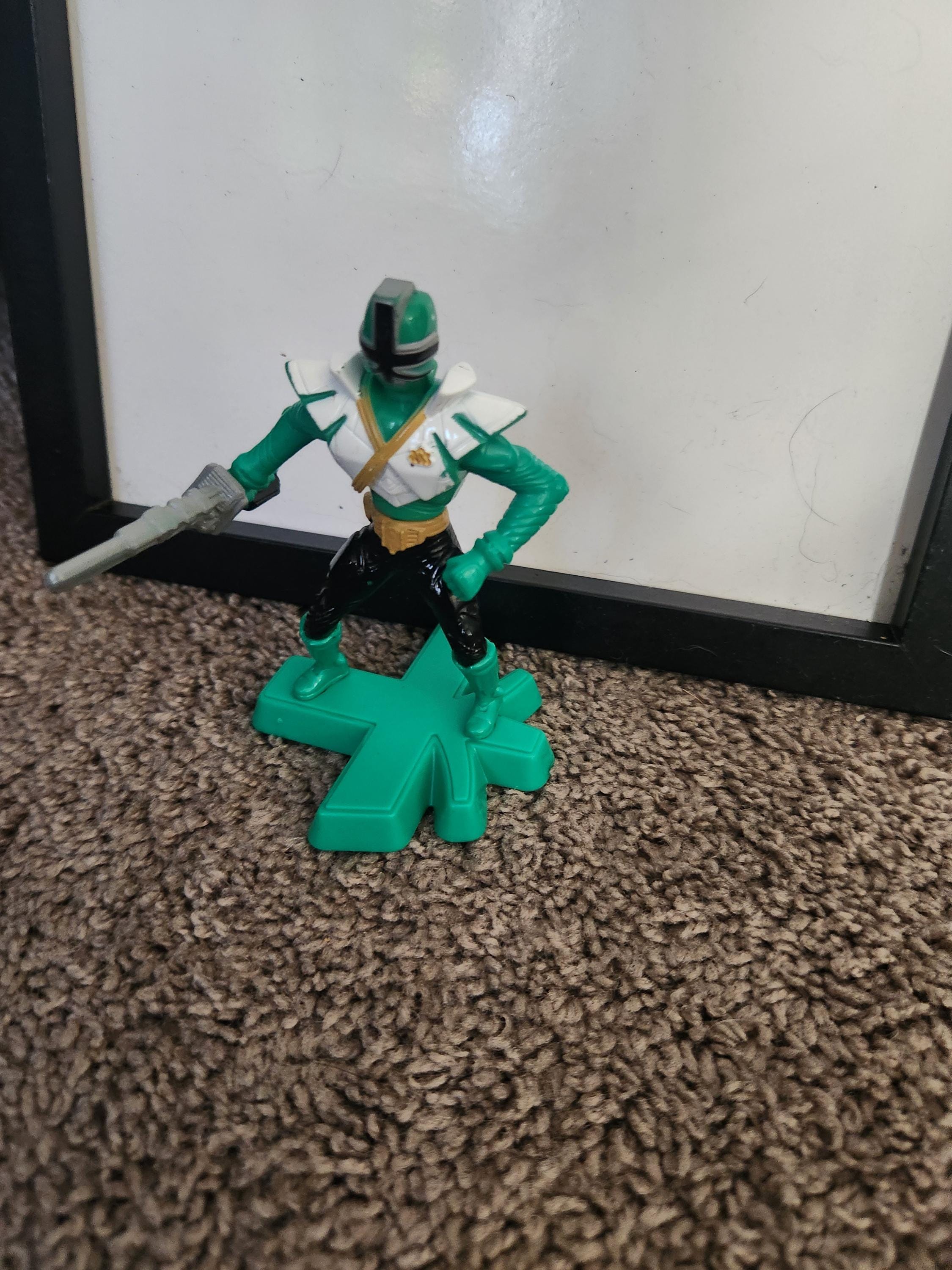 Power Rangers Super Samurai Green Ranger Figure 2012 Mcdonalds Toy T2 ...
