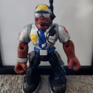 Boneco de ação Fisher-Price Mattel Rescue Heroes Jake Justice Plain No Pack