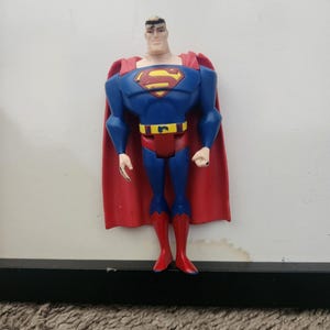DC Comics Universe Super Hero JLU Justice League SUPERMAN Action Figure da 4,5" (vecchio)