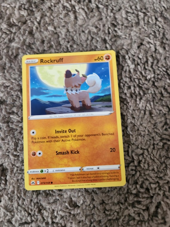 rockruff pokemon card Feebas (26/111) [Sun & Moon: Crimson Invasion] main image 0