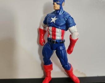 Captain America The First Avenger Comic Series Hasbro 3.75 Captain America Used