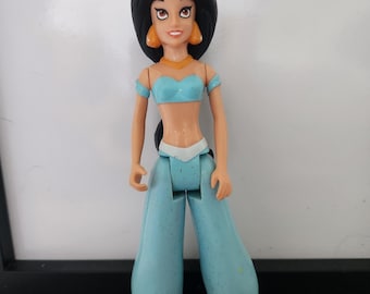 Disney Aladdin Princess Jasmine 4.5&quot; Tall PVC Action Figure Mattel 1992