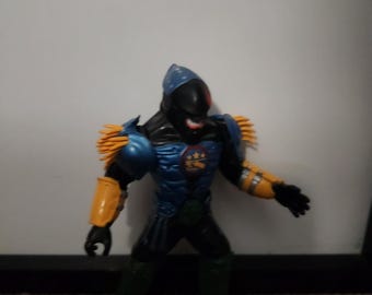 1997 Bandai Power Rangers Turbo Actionfigur - Hammeron Evil Space Alien - 13 cm
