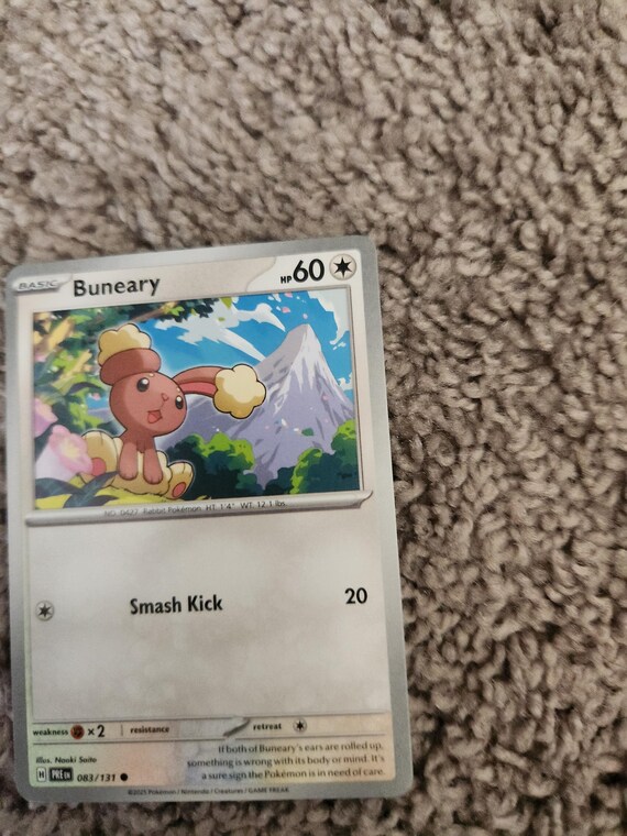 buneary pokemon card Buneary 12/17 - Pop Series 9 main image 0