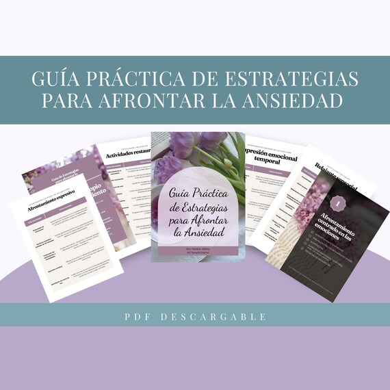 Guía Práctica de Estrategias para Afrontar la Ansiedad | PDF Descargable