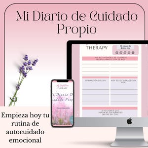 Diario de Cuidado Propio para Mujeres | Planner de Autocuidado Imprimible en PDF | Herramientas de Bienestar Emocional