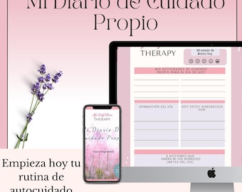 Diario de Autocuidado para Mujeres | Bienestar Emocional y Mental