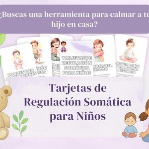 Tarjetas de Regulación Somática para Niños | PDF para Imprimir | Actividades Emocionales | Respira, Juega y Calma | Mindfulness Infantil