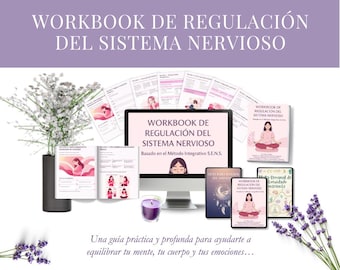 Workbook de Regulación del Sistema Nervioso | Ansiedad y Estrés | Ejercicios Somáticos y Autocuidado | Guía de Calma con Fe (PDF)