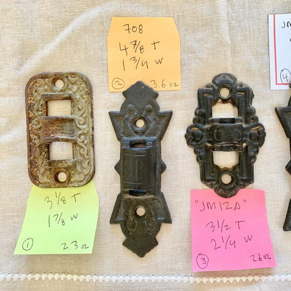 Your Choice of One, Ornate Cast Metal, Wall Mount, Oil Lamp Bracket, Vintage, Wall Lamp Attachment, Plant Hanger, Decorative Metal