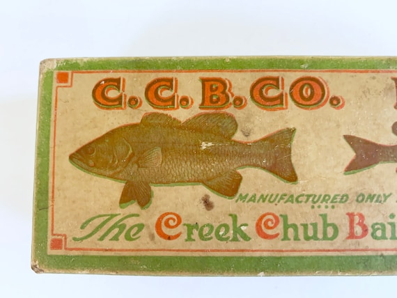 Creek Chub Bait, Cardboard Box, Fishing Collectible, CCB Co Lure Box,  Darter Frog Box, Finish No 2019, CCBCO Lure Box -  Canada
