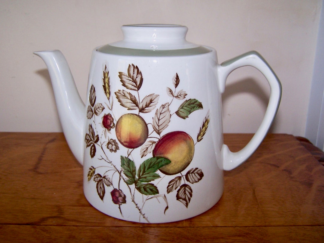 Hereford Teapot Alfred Meakin Coffee Pot Staffordshire Etsy