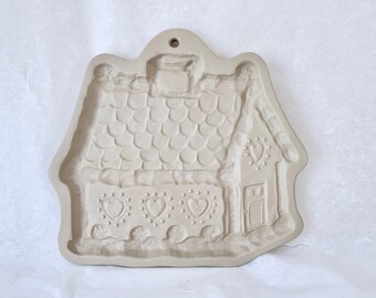 Brown Bag Cookie Mold 1988 Stoneware Shortbread Fruit Flowers – Olde  Kitchen & Home
