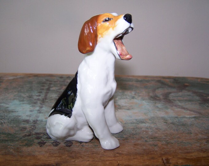 Royal Doulton Fox Hound Dog Figurine Made in England HH Etsy