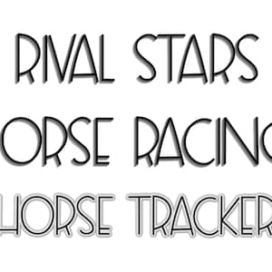 NEW Rival Stars Horse Racing Tracker - Updated JUNE 2025!!!!