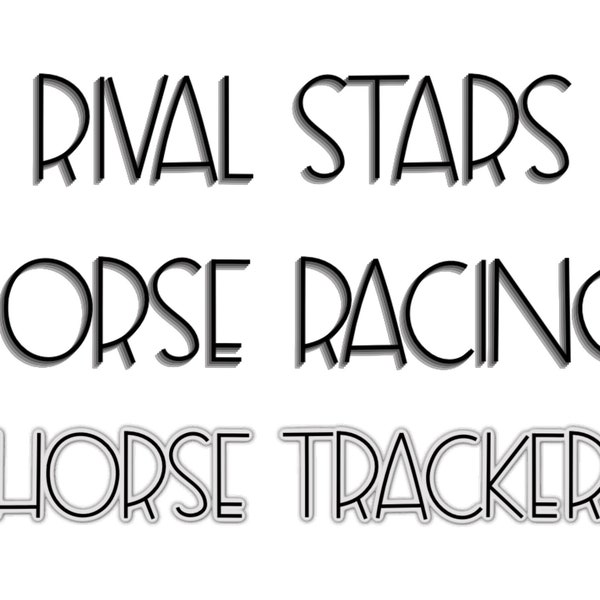 Rival Stars Horse Racing Tracker