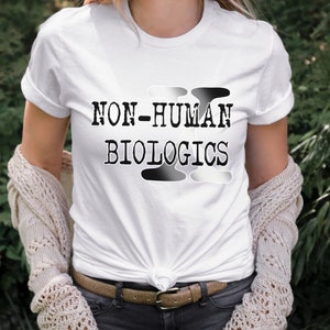 Paranormal Non-Human Biologics Unisex Jersey Short Sleeve Tee