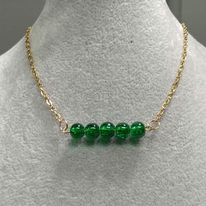 Wicked Necklace Elphaba Necklace Glinda Necklace 18k Gold Plated Stainless-Steel Elphaba Green Bar Necklace Glinda Pink Wicked Bar Necklace